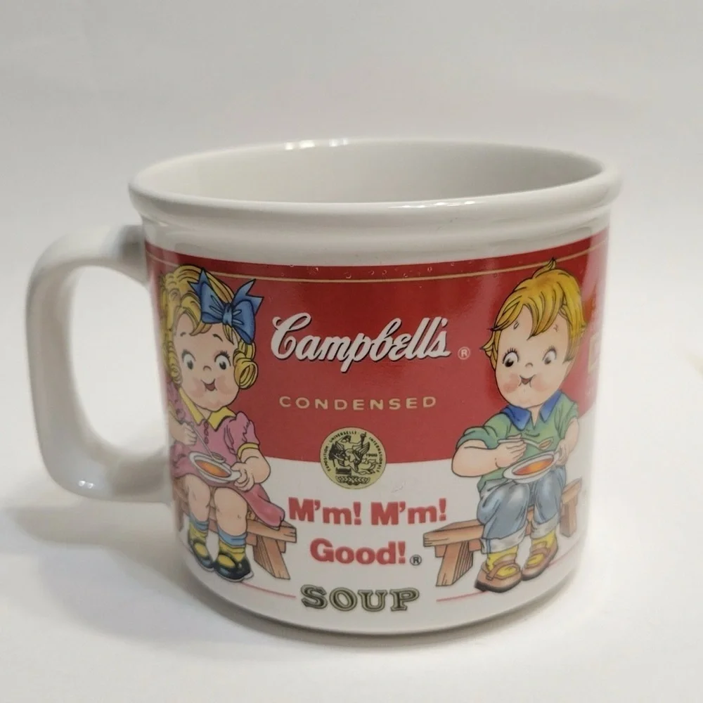 Vintage 1993 Campbell's Soup Mug with Vintage Design